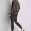 Butterweiche Active-Leggings mit hohem Bund