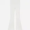 Butterweiche Leggings mit ausgestelltem Bein