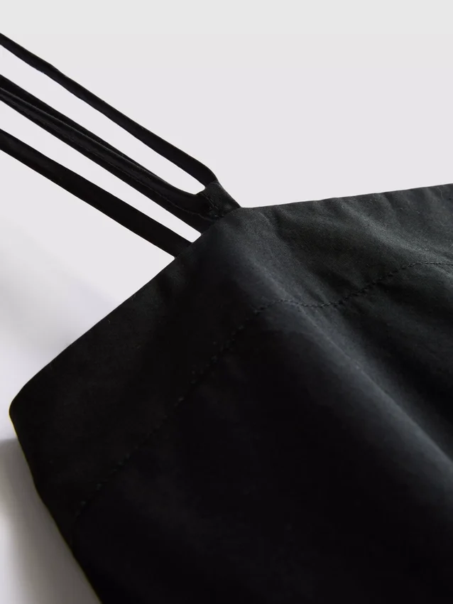 Cami-Top aus Baumwolle mit Hanky-Saum