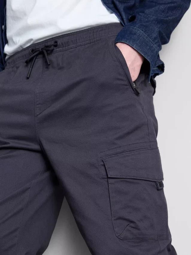 Cargo-Jogginghose mit Umschlag