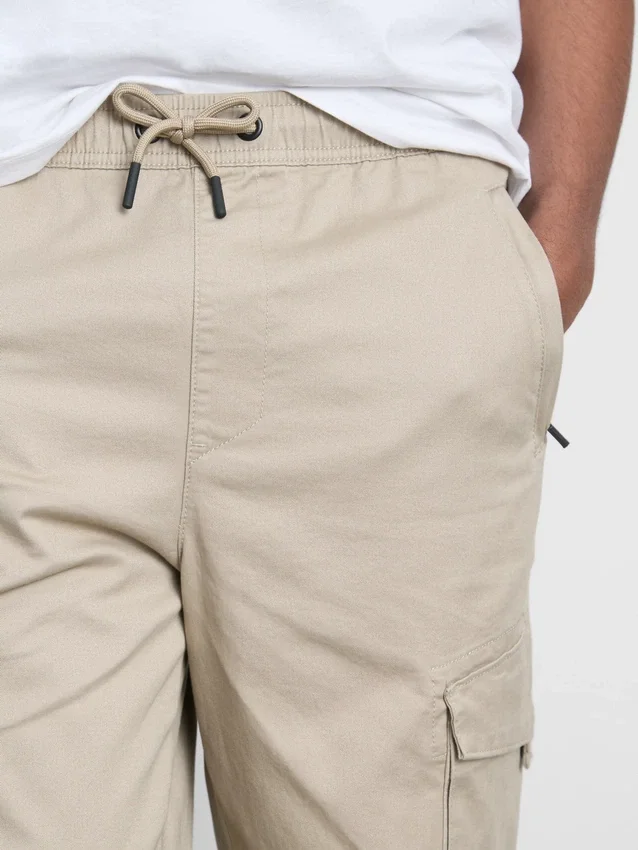 Cargo-Jogginghose mit Umschlag