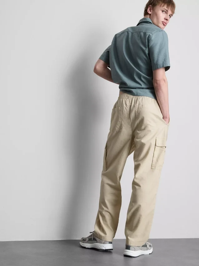 Cargohose mit Kordelzug