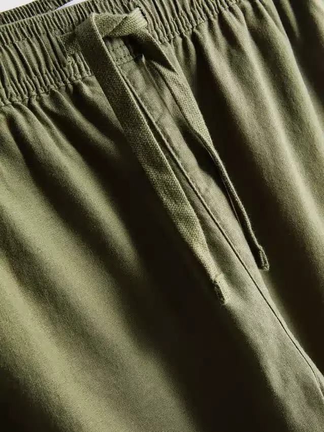 Cargohose mit Kordelzug