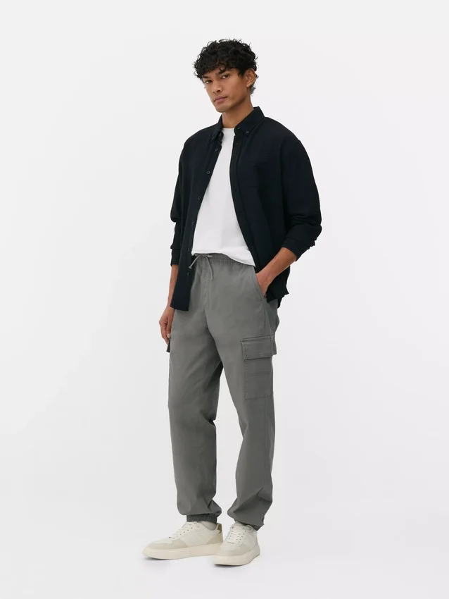 Cargohose mit Umschlag