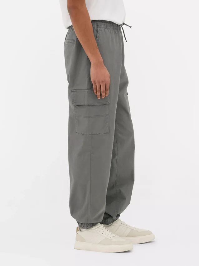 Cargohose mit Umschlag