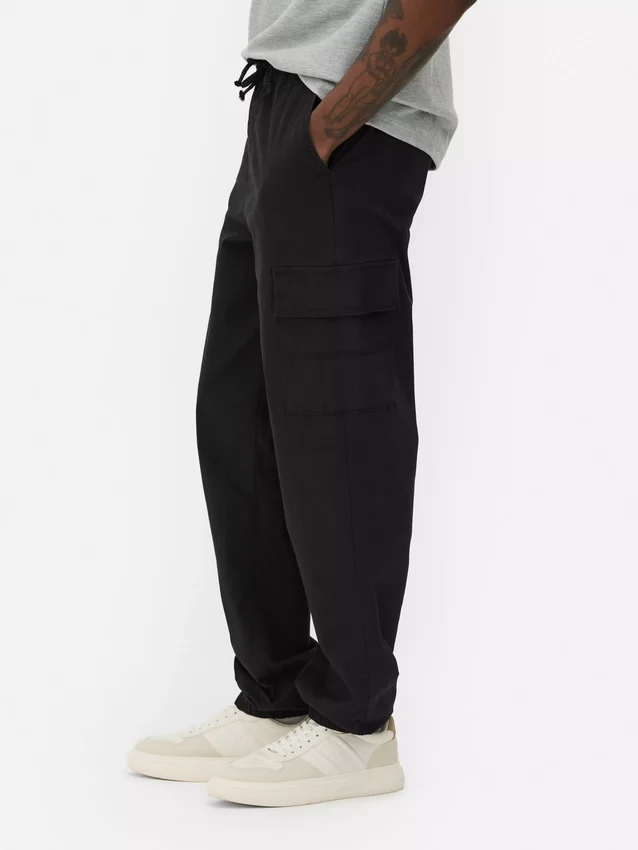 Cargohose mit Umschlag