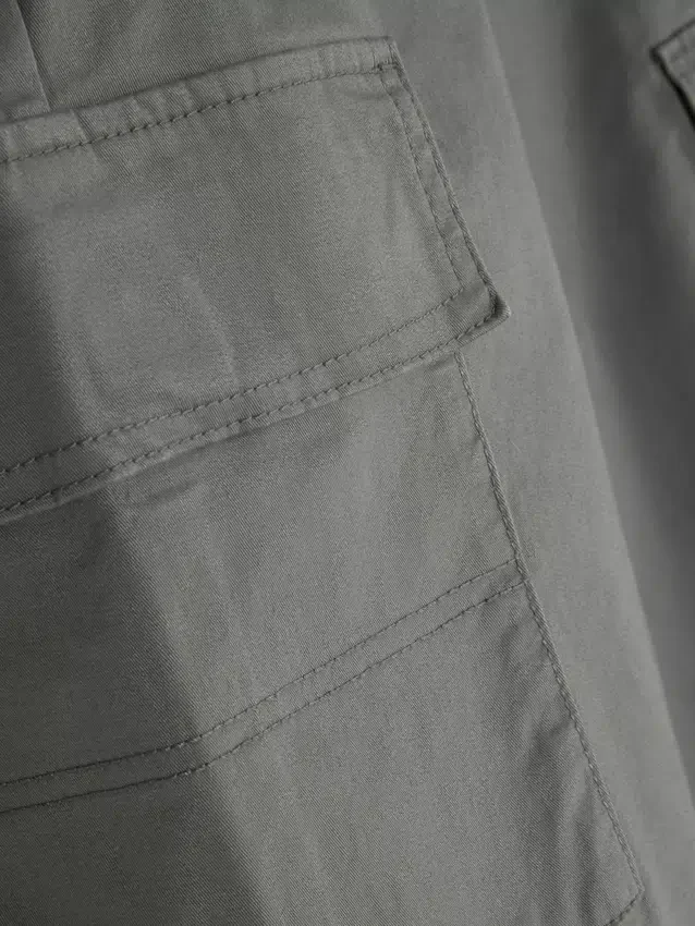 Cargohose mit Umschlag
