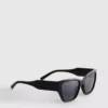 Cat-Eye-Sonnenbrille mit Nieten