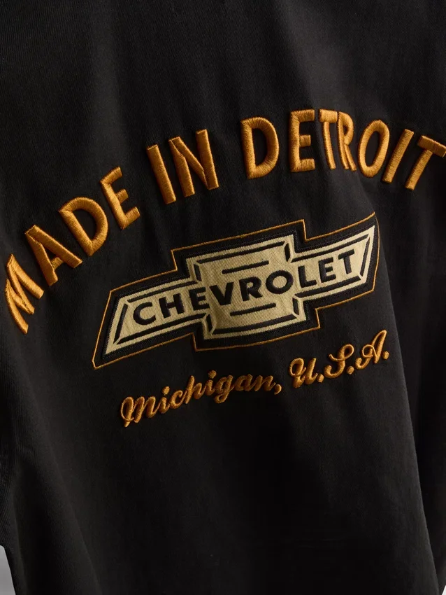 Chevrolet-Hemd mit Revere-Kragen