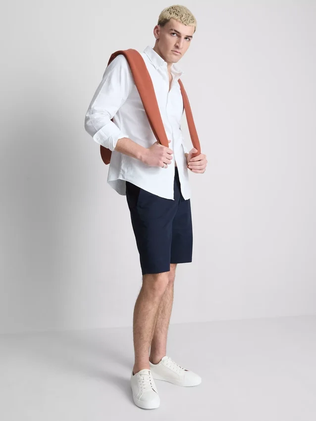 Chino-Shorts mit hohem Baumwollanteil