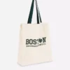 City-Tasche aus Baumwolle mit Grafikprint