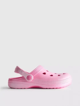 Clogs mit Herzmotiv