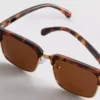 Clubmaster-Sonnenbrille