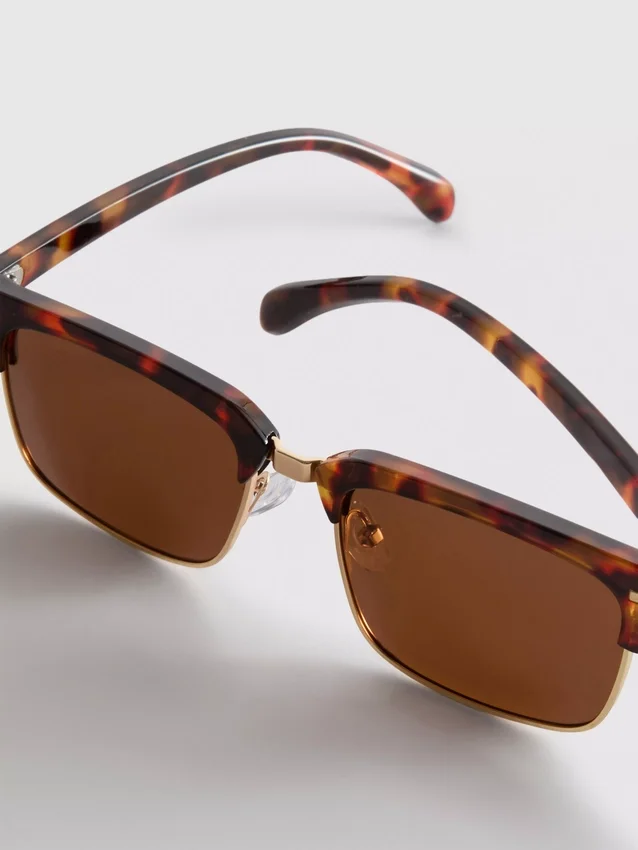 Clubmaster-Sonnenbrille