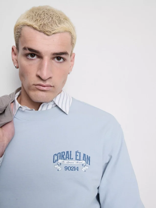 Coral Resort Kurzarm-Shorts