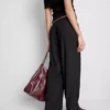 Crinkle-Hose mit weitem Bein