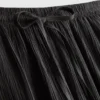 Crinkle-Hose mit weitem Bein