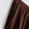 Crinkle-Hose mit weitem Bein