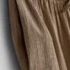 Crinkle-Hose mit weitem Bein