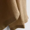 Crinkle-Hose mit weitem Bein
