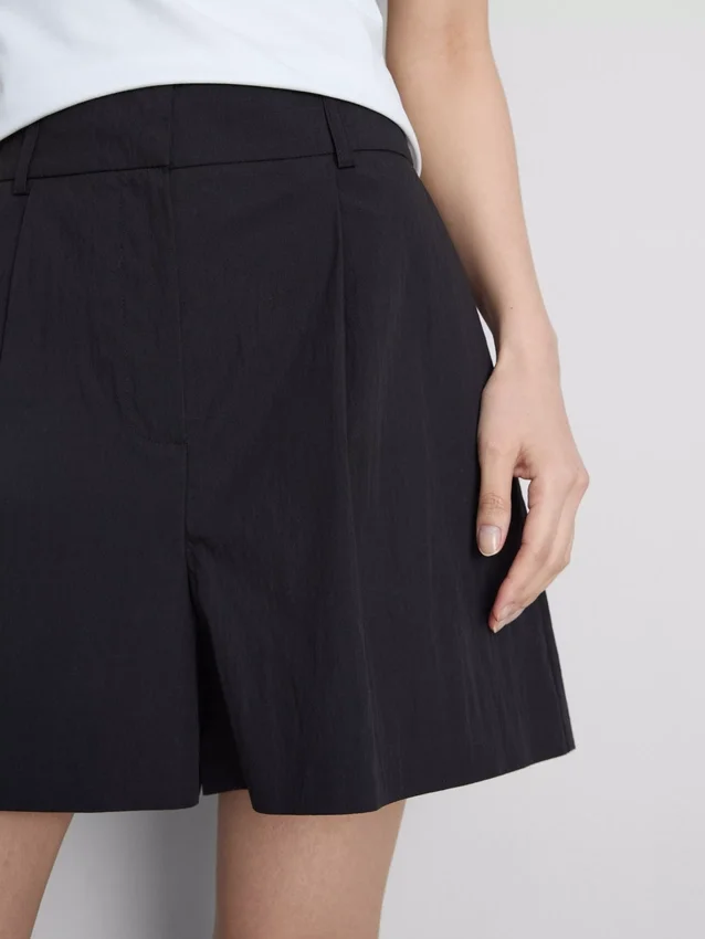 Cruise-Shorts mit hoher Taille und Struktur
