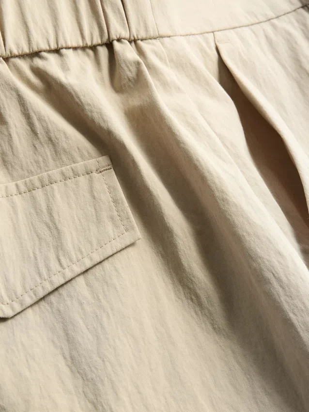 Cruise-Shorts mit hoher Taille und Struktur