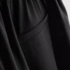 Culotte-Hose mit mittlerer Leibhöhe und weitem Bein