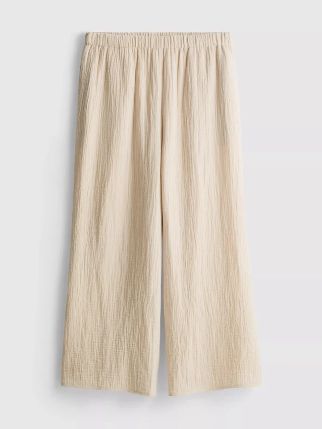 Culottes aus reiner Baumwolle