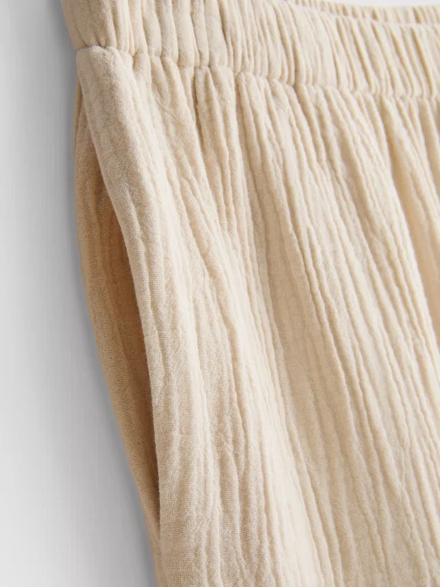Culottes aus reiner Baumwolle