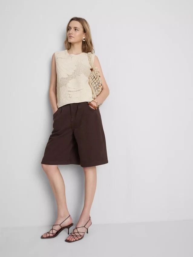 Das gehäkelte Tanktop von The Edit