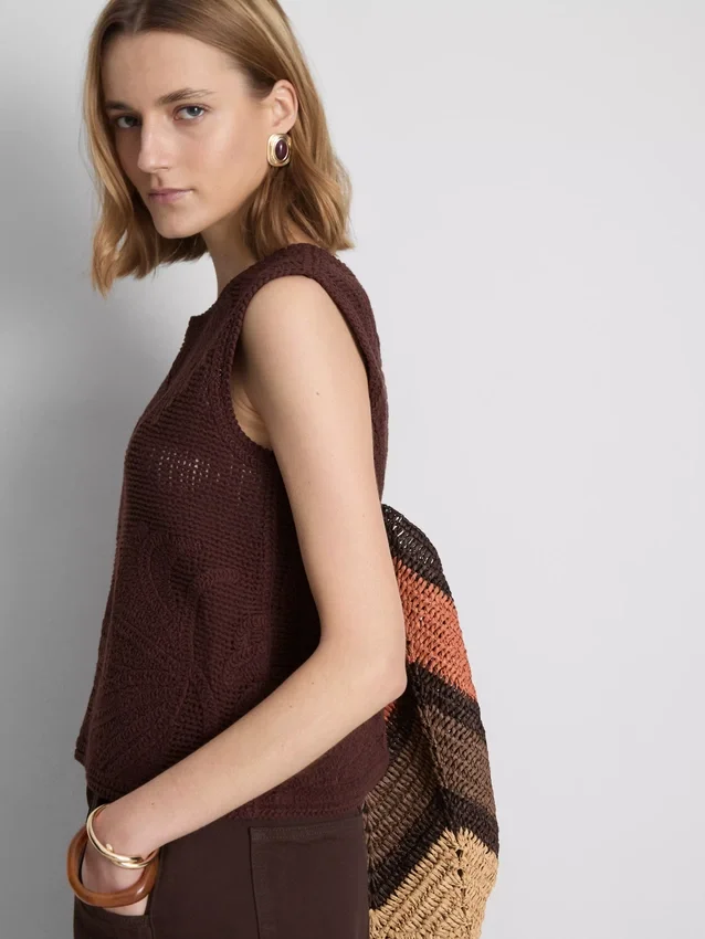 Das gehäkelte Tanktop von The Edit
