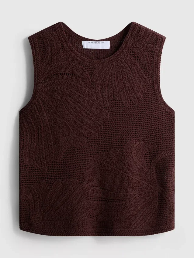 Das gehäkelte Tanktop von The Edit