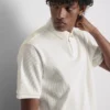 Das gerippte Polohemd von The Edit