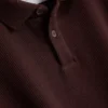 Das gerippte Polohemd von The Edit