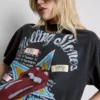 Das T-Shirt-Kleid mit Rolling-Stones-Motiv