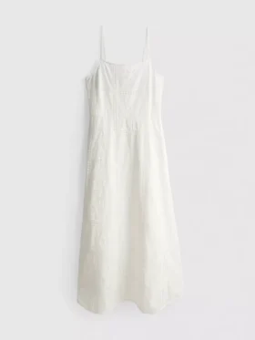 Das «The Edit Broderie» Midi-Kleid