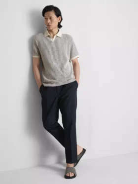Das «The Edit» Jacquard-Polohemd