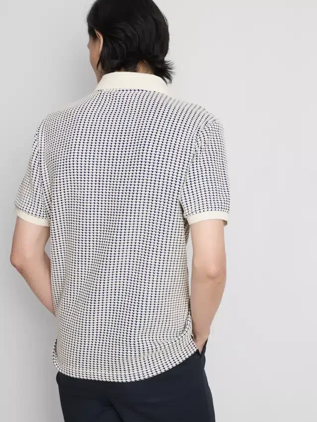 Das «The Edit» Jacquard-Polohemd