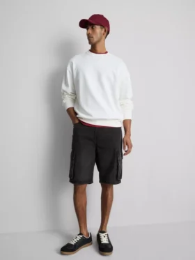 Denim-Cargo-Shorts