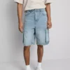 Denim-Cargo-Shorts