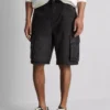 Denim-Cargo-Shorts