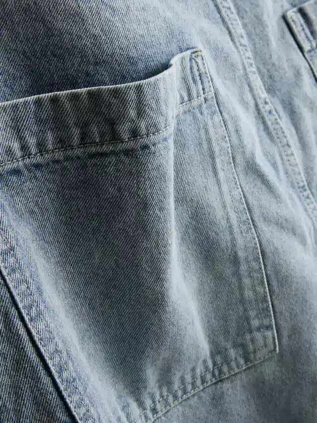 Denim-Cargo-Shorts