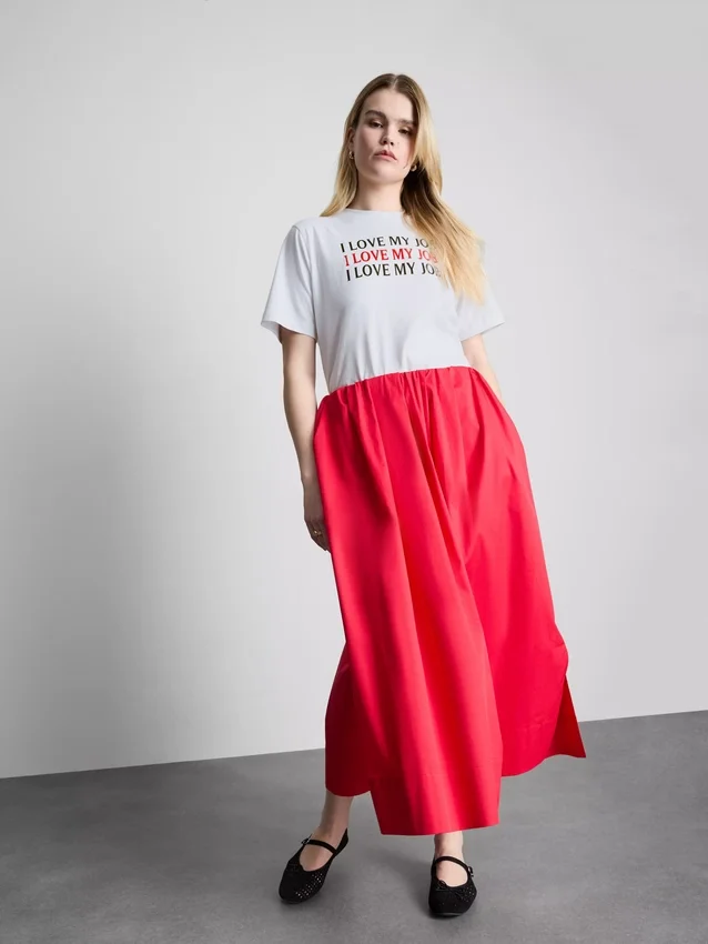 «Der Teufel trägt Prada» – Baumwoll-T-Shirt mit Aufdruck
