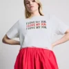 «Der Teufel trägt Prada» – Baumwoll-T-Shirt mit Aufdruck