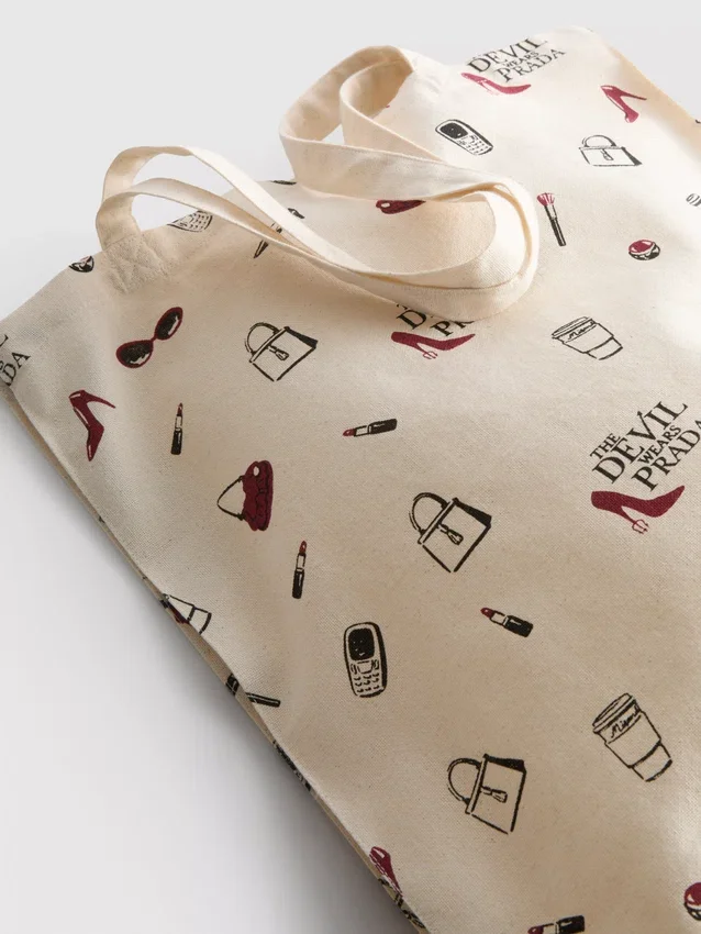 «Der Teufel trägt Prada»-Canvas-Shopper