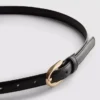 Der «The Edit» Leder-Skinny-Gürtel