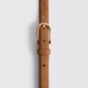 Der «The Edit» Skinny-Gürtel aus Wildleder