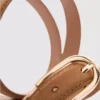 Der «The Edit» Skinny-Gürtel aus Wildleder
