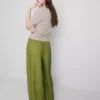 Die «Edit»-Leinenhose mit weitem Bein
