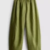 Die «Edit»-Leinenhose mit weitem Bein